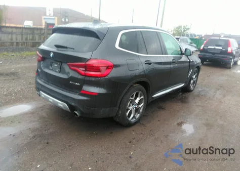 2021 BMW X3 xDrive30I из США, поврежденный, VIN 5UXTY5C02M9D79732
